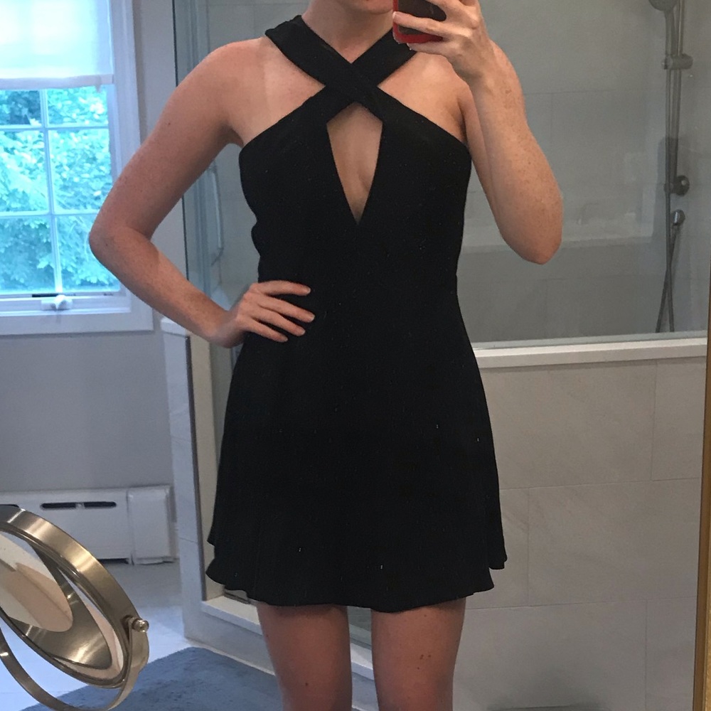 NBD Black Mini Dress